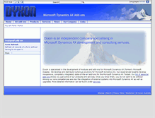 Tablet Screenshot of dynamics-ax-addons.com